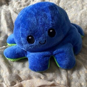 Blue and Green Plush Octopus Toy